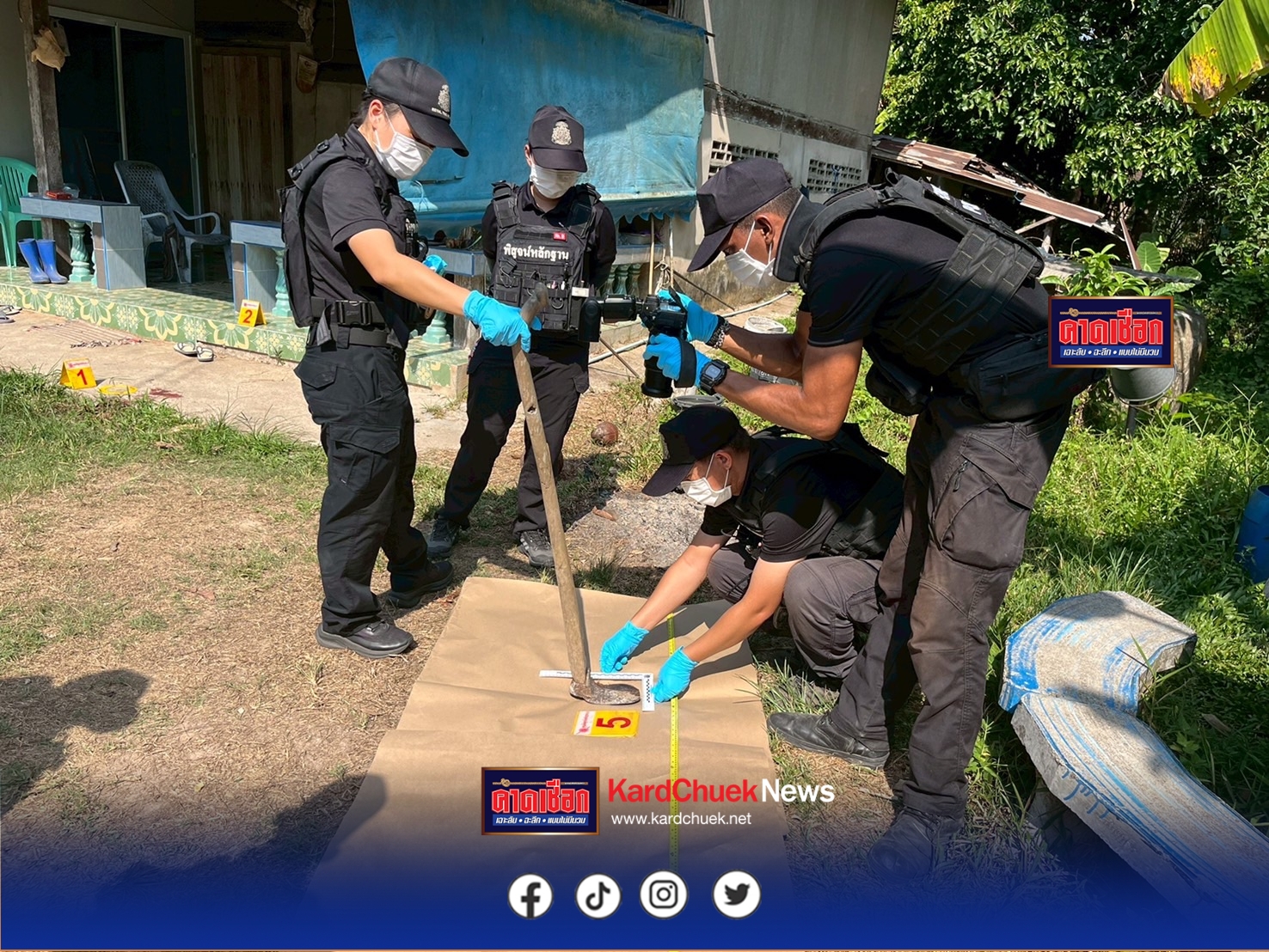 ลูกชายวัย 61 ปี ป่วยจิตเวชตั้งแต่เด็ก ใช้จอบทำร้ายพ่อวัย 86 เสียชีวิตหน้าบ้าน พื้นที่ ต.ยุโป อ.เมืองยะลา จ.ยะลา คาดขาดยาต่อเนื่อง