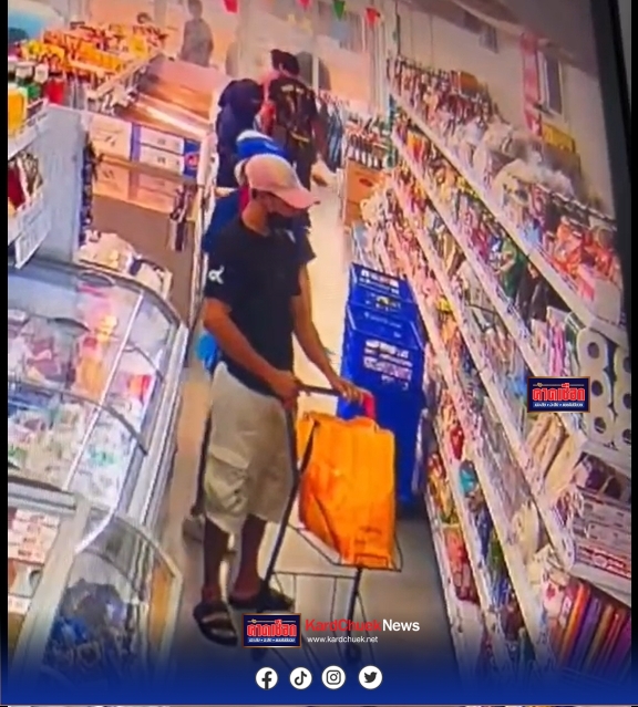 ชัยภูมิ วงจรปิดจับภาพหัวขโมย 2 ชายหญิง ขับ จยย.ตะเวนขโมยในห้างสะดวกซื้อดังอ.เกษตรสมบูรณ์ ก่อนขับรถหนีลอยนวล