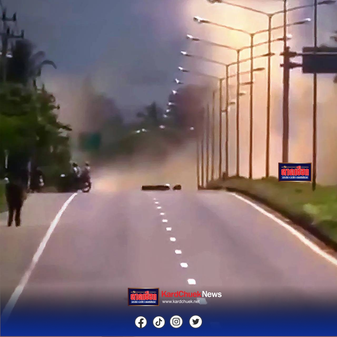 ระเบิดหน้าโรงเรียน ที่บันนังสตา ยะลา เจ้าหน้าที่คุมเข้มหวั่นเหตุซ้ำซ้อน ยังไม่ยืนยันผู้บาดเจ็บ