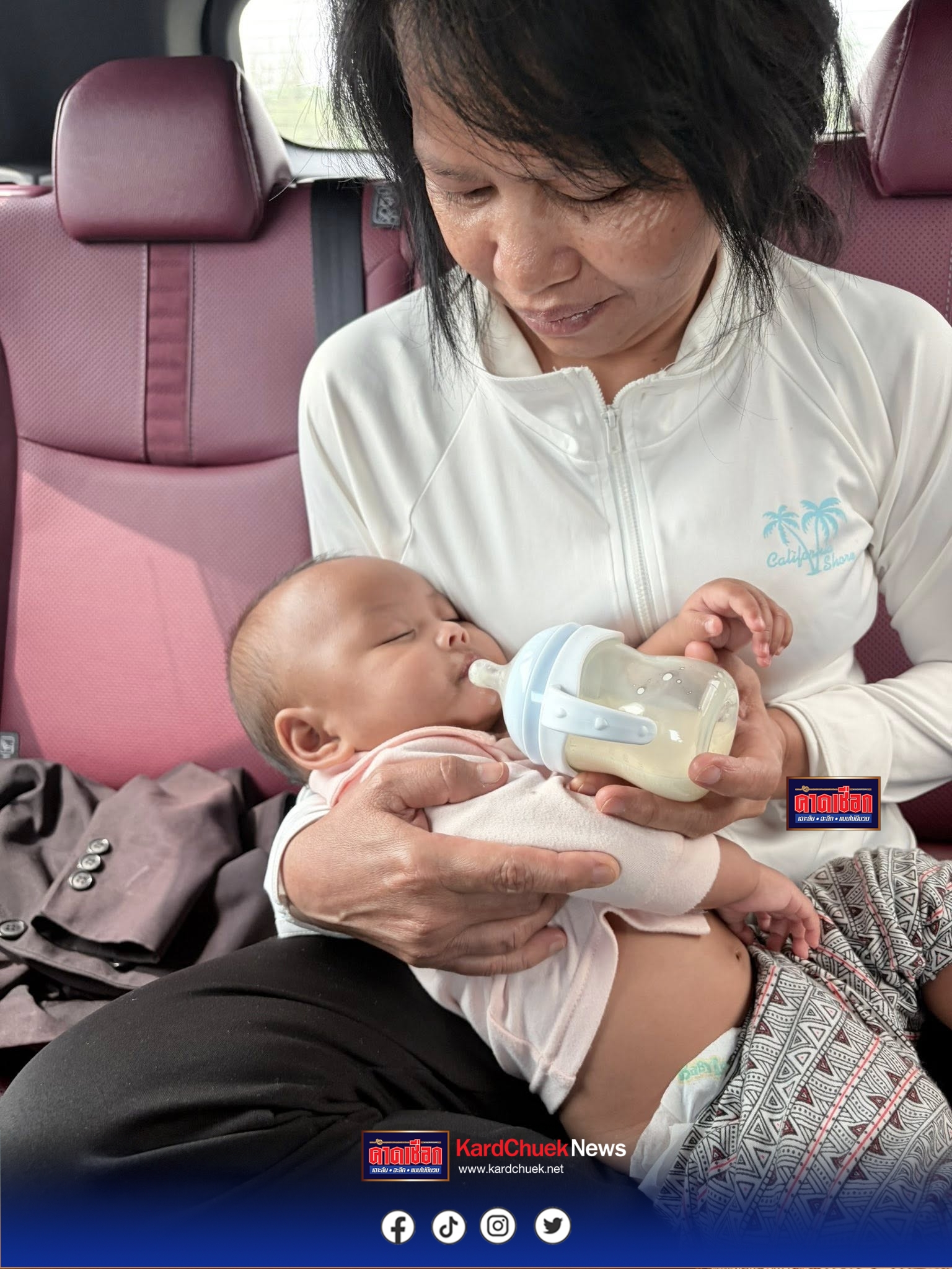 ปราจีนบุรี ชื่นชม พยาบาลสาวกตัญญูรุดช่วยผู้บาดเจ็บกลางถนน ขณะลาพักเลี้ยงลูก เผยจรรยาบรรณวิชาชีพ อยู่ในสายเลือด