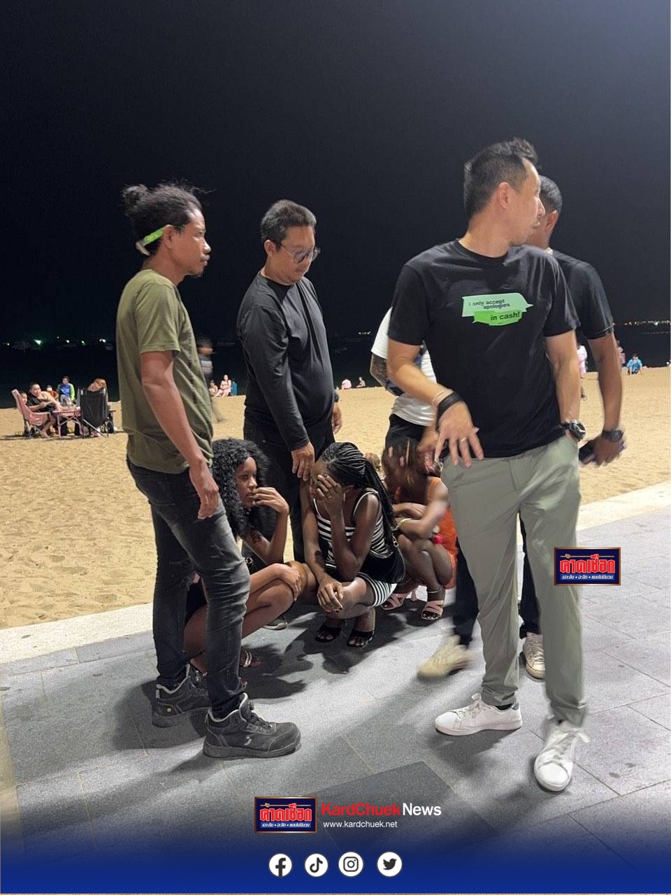 ตม.ชลบุรี สนธิกำลังลุยบิ๊กคลีนนิ่งหาดพัทยา จับ 16 สาวต่างชาติลอบขายบริการ พบใช้วีซ่านักศึกษาบังหน้า-อยู่เกินกว่าร้อยวัน จ่อเพิกถอนวีซ่า-ผลักดันกลับ