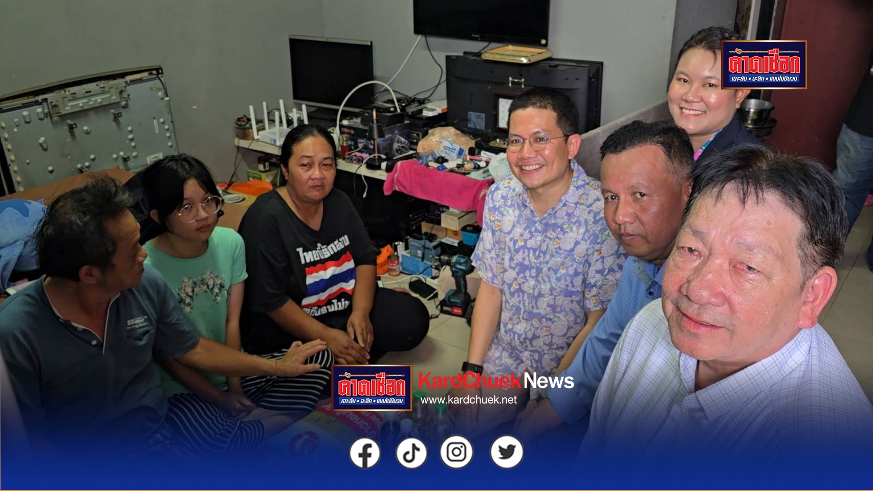 นนทบุรี ต่อข่าว อำเภอปากเกร็ด พร้อมหลายหน่วยงานบุกเยี่ยมบ้าน “น้องเบญ” เด็กหญิงเก็บขยะเลี้ยงครอบครัว เร่งตรวจสอบสิทธิ์ช่วยเหลือ