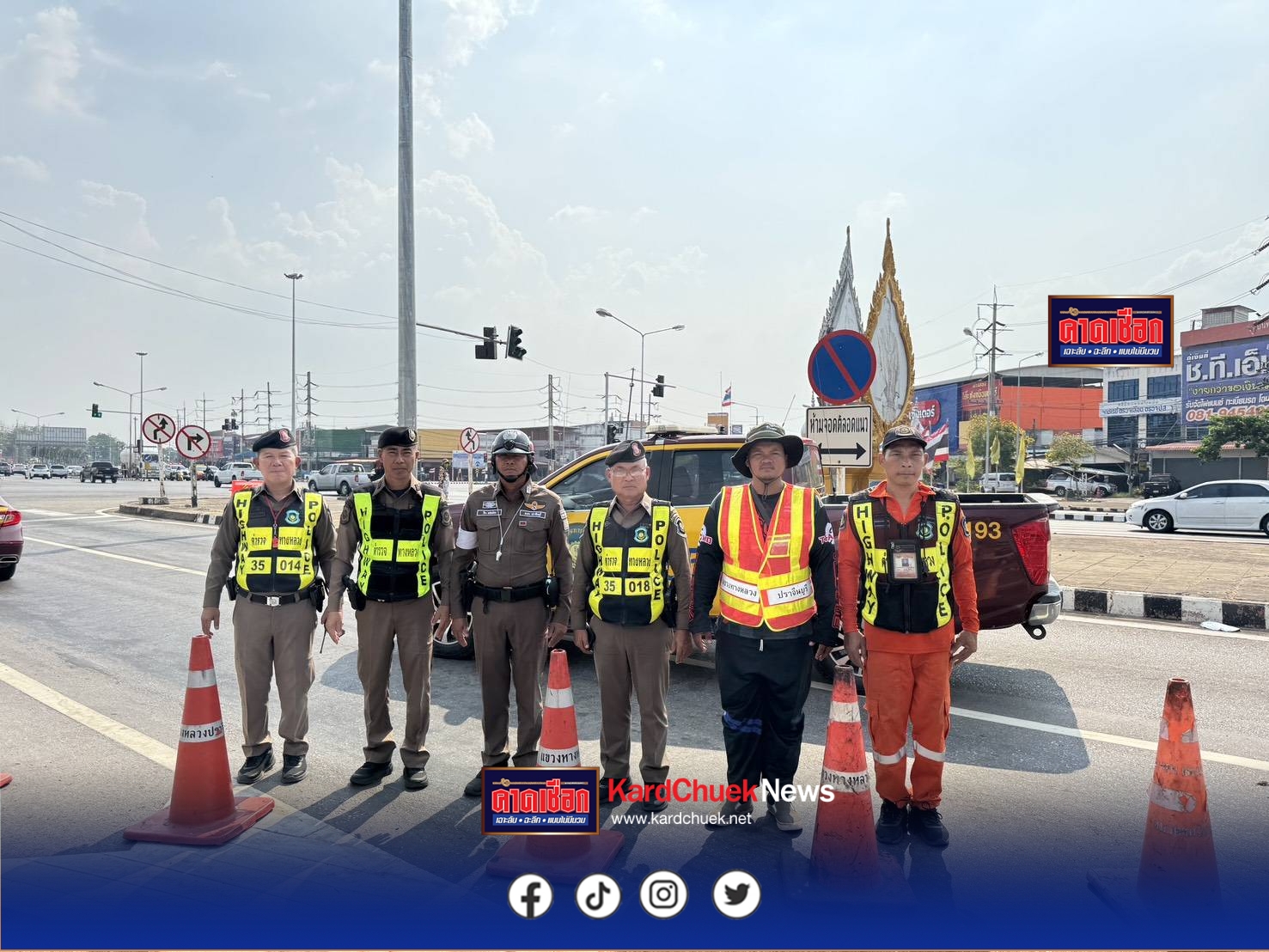 ปราจีนบุรี–รับมือคนกลับคืนที่ทำงาน พบถนนสาย 304-359 เริ่มคึกคัก ตำรวจงัดแผนเปิดเลนพิเศษ บีบคอขวดแก้รถติด คาดหนาแน่นตลอดคืน