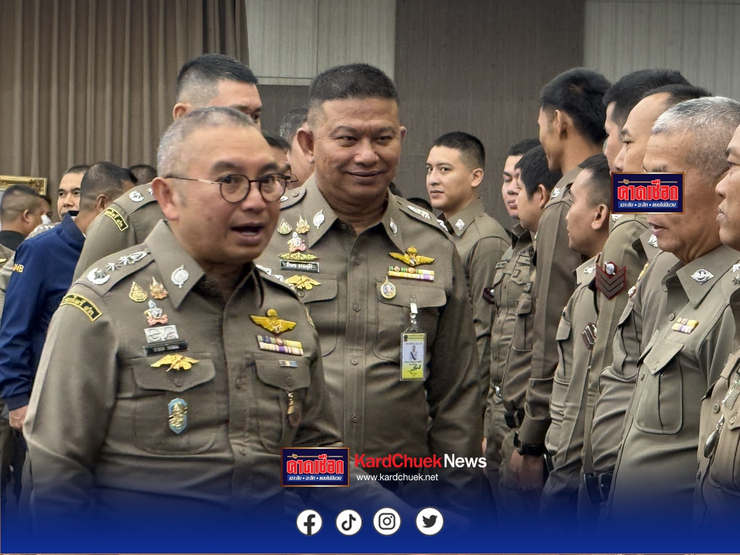 บิ๊กกอล์ฟ ปส.จับมือ นครบาล รองจ๋อ เปิดสัมมนาเพิ่มศักยภาพครูตำรวจ D.A.R.E. รุ่นที่ 6 บช.น. เสริมภูมิคุ้มกันยาเสพติด เชิงรุกสู่เยาวชนและสถานศึกษา