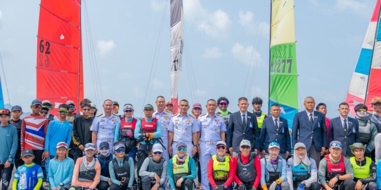 เปิดฉากการแข่งขันเรือใบชิงชนะเลิศแห่งประเทศไทยประจำปี 2569 วันแรก