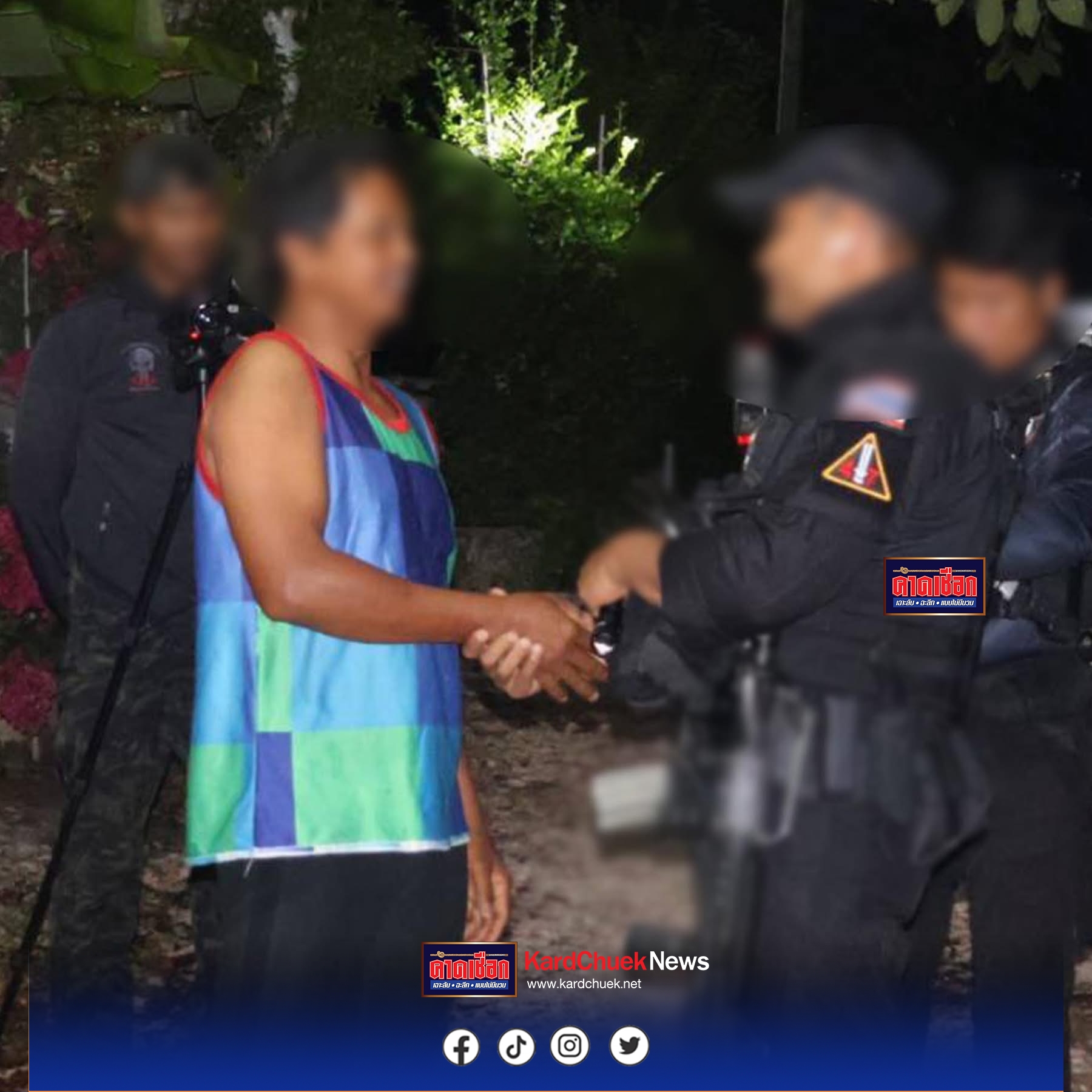 คุมตัว ฮาซัน ผู้ต้องสงสัยเอี่ยวบึ้มรถทหารพราน ที่บันนังสตา ยะลา เจ็บ 7 นาย ยึดของกลางเร่งขยายผล