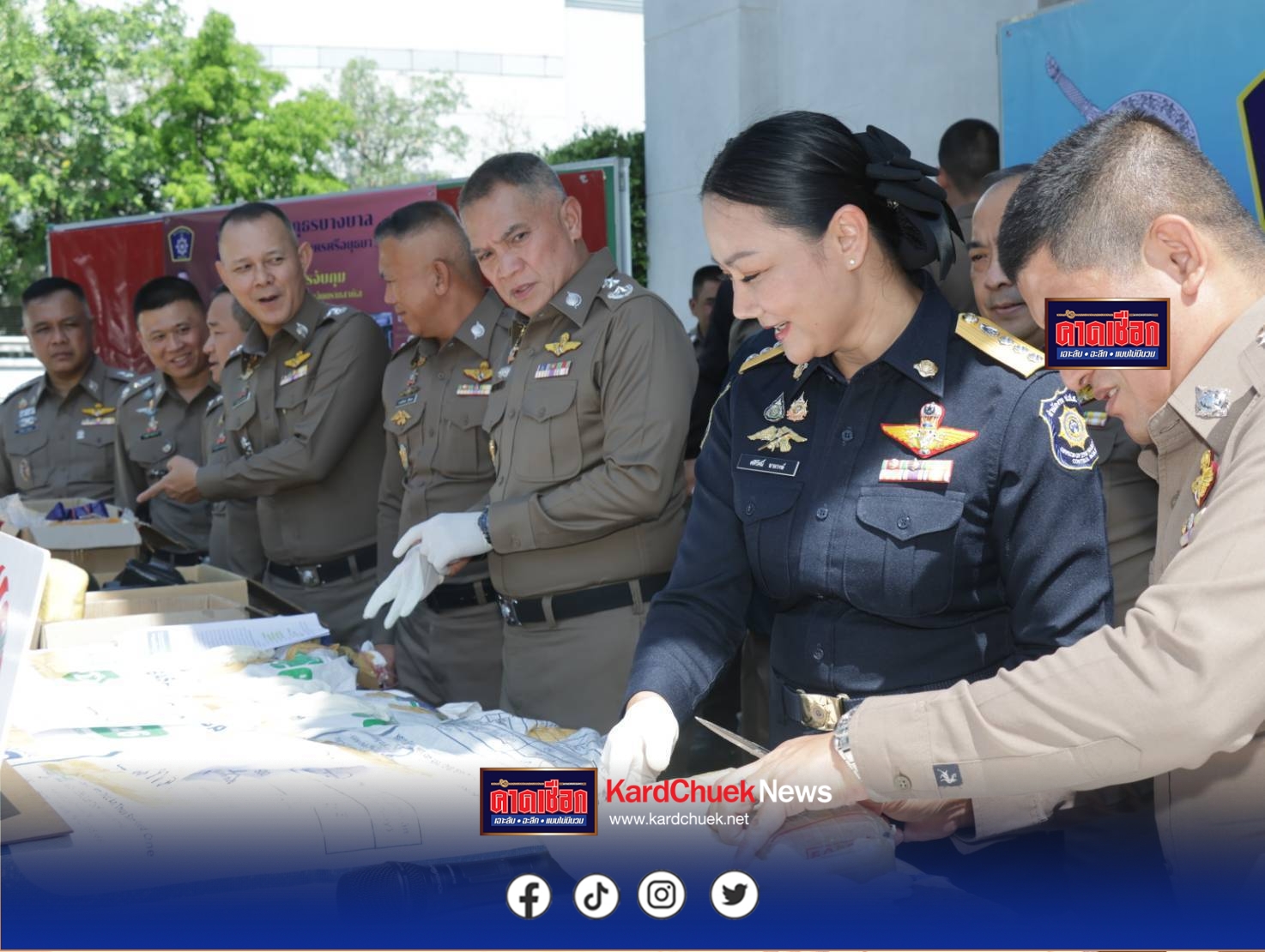 ตำรวจภูธรภาค 1 จับกุมคดียาเสพติดเครือข่ายโกดังยาเสพติด นิว เพชรบูรณ์ และแบงค์ สงขลา