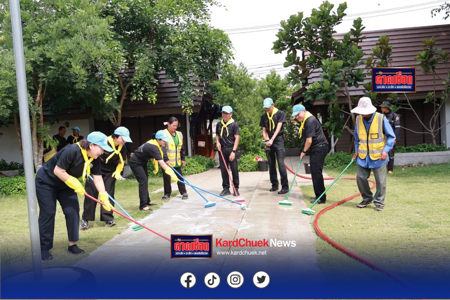 สกลนคร จัด Big Cleaning Day วัดสะอาด สุขาสะอาด