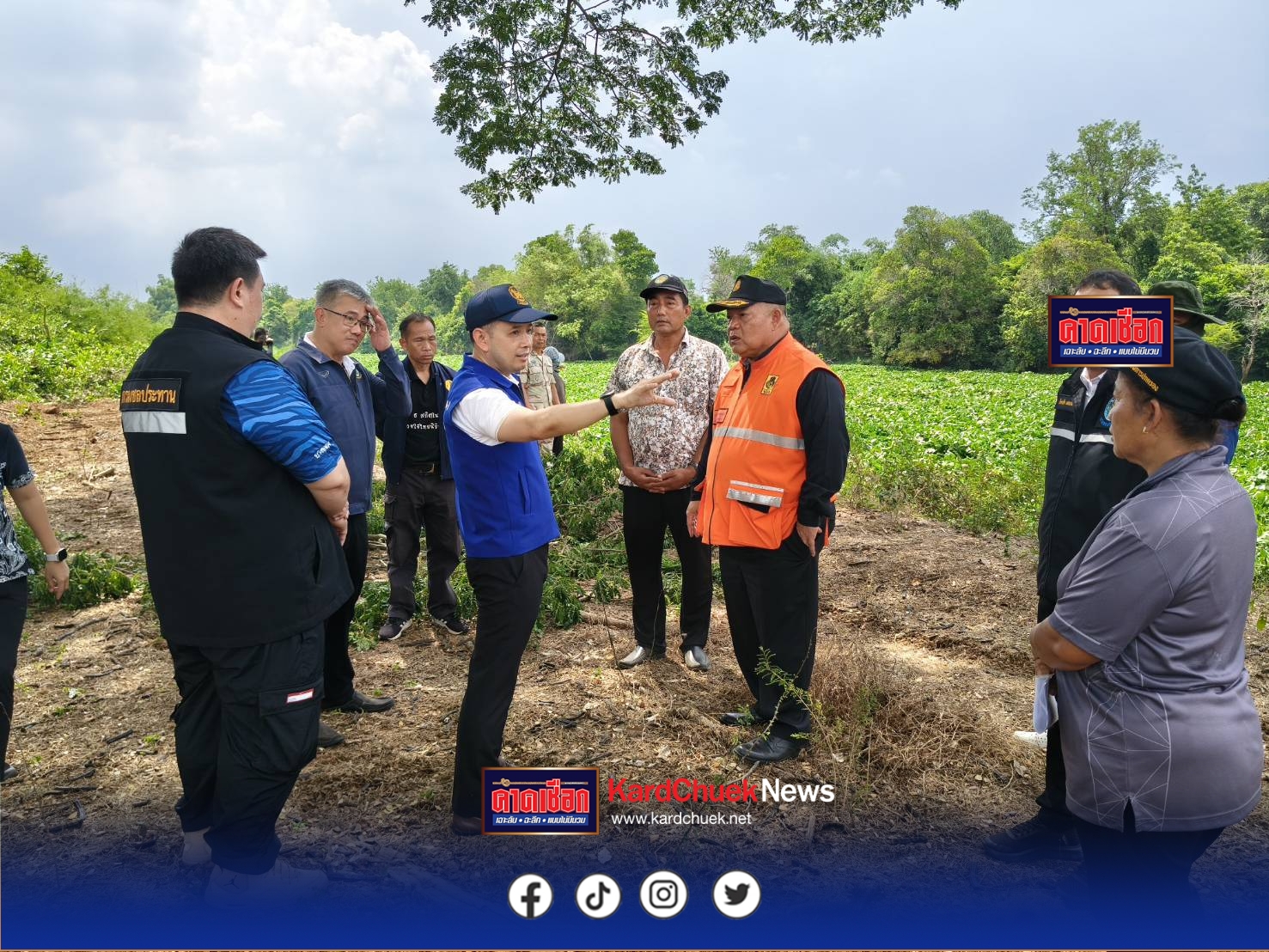 ปราจีนบุรี ยุทธการเปิดทางน้ำ 69 ระดมโดรน-เรือขุดทะลวงผักตบชวาแม่น้ำปราจีนบุรีหนาแน่น รับมือน้ำหลากพื้นที่อำเภอเมือง-บ้านสร้าง