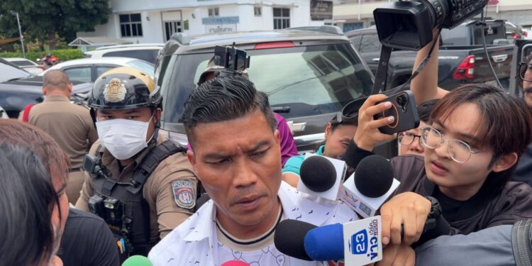 รี ผัวโหดเปิดใจ ผู้ตายไม่ใช่เมียน้อย รับหึงหวงบันดาลโทสะ หลังเห็นภาพบาดตาแฟนสาวควงเพื่อนวินจยย.เข้าโรงแรม ยืนยันไม่ได้ตั้งใจให้เสียชีวิต ก่อนหิ้วศพมอบตัวตำรวจ