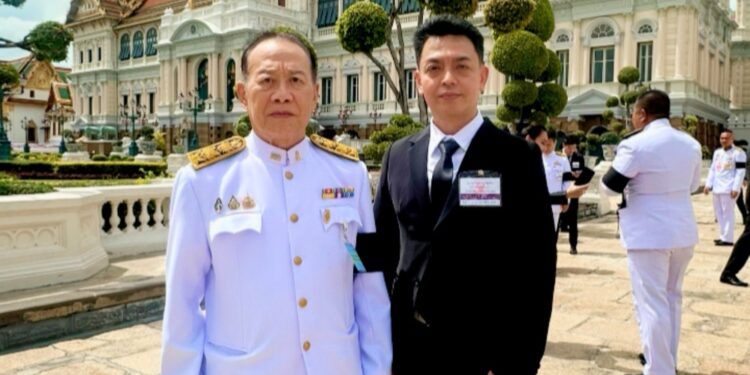 ชูชีพ ตรีโภคา” พร้อม “รองเกียรติ” และคณะ ร่วมเป็นเจ้าภาพพระพิธีธรรมสวดพระอภิธรรมพระบรมศพ “พระพันปีหลวง”
