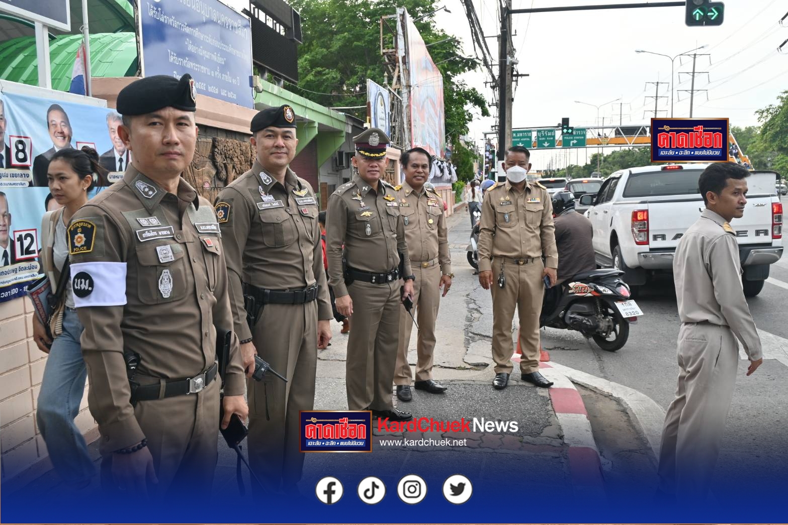 โคราชเปิดเทอมวันแรกคึกคัก ผู้ปกครองแห่ส่งบุตรหลานเข้าเรียน ทำการจราจรถนนราชสีมา–โชคชัย ติดหนึบยาวกว่า 1 กิโลเมตร หลังมีสถานศึกษาขนาดใหญ่ตั้งอยู่รวมกันถึง 4 แห่ง มีนักเรียนรวมกว่าหมื่นคน ขณะที่ตำรวจจราจรเร่งระบายรถและอำนวยความสะดวกอย่างใกล้ชิด