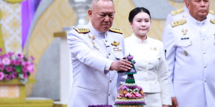 ผบช.ภ.3 นำคณะผู้บังคับบัญชาและชมรมแม่บ้านตำรวจภูธรภาค 3 บันทึกเทปถวายพระพร พระบรมราชินี เนื่องในวันเฉลิมพระชนมพรรษา 3 มิถุนายน 2569