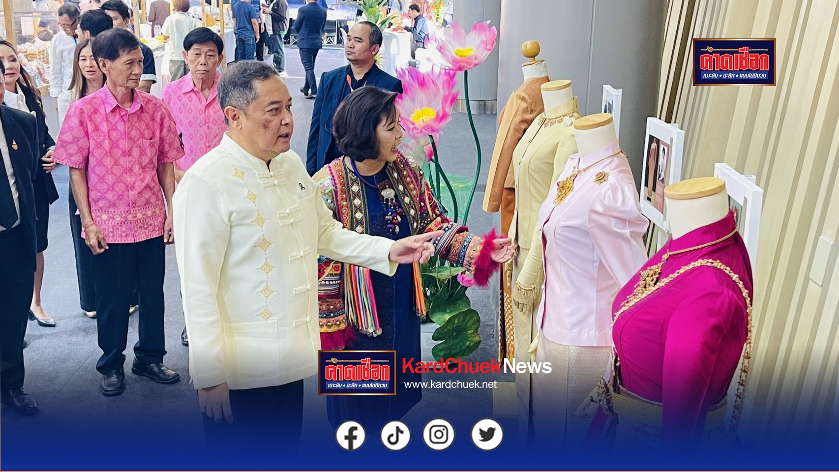 ปทุมธานี เปิดตลาดวัฒนธรรมไทย ยกระดับท่องเที่ยวสายน้ำเจ้าพระยา กระตุ้นเศรษฐกิจชุมชน