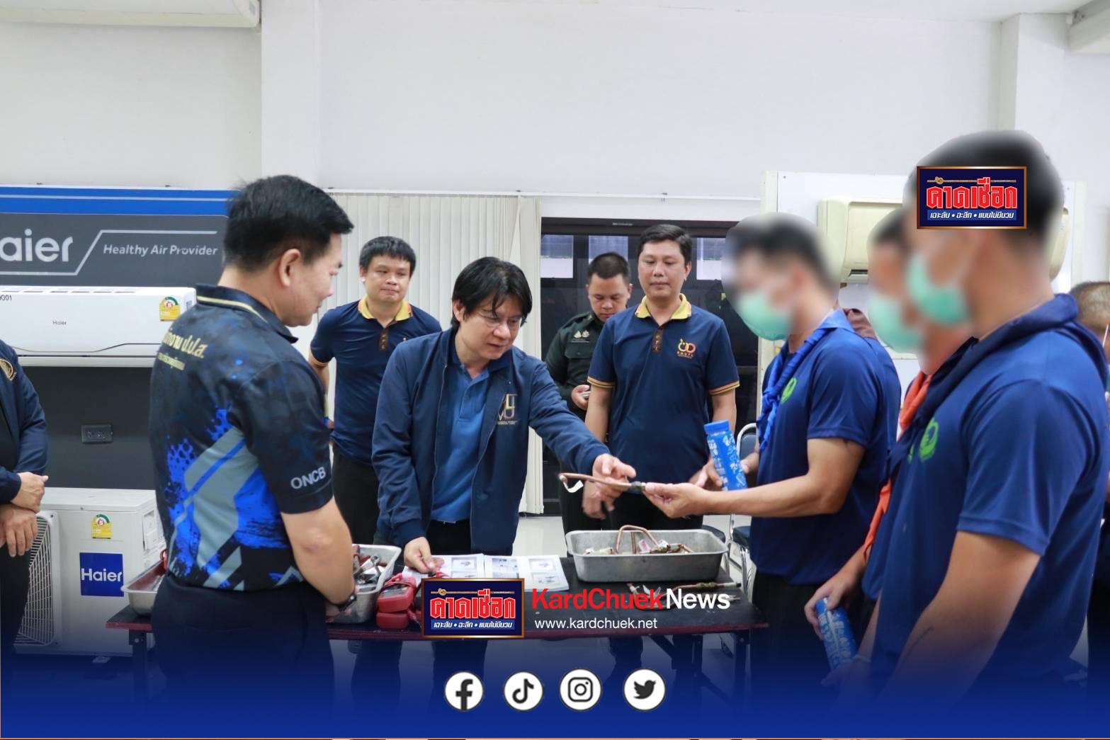 เลขาธิการ ป.ป.ส. ลงพื้นที่เชียงใหม่ ตรวจเยี่ยมโครงการฟื้นฟูพลังใจฯ ให้กำลังใจทุกคนก้าวผ่านอดีต เพราะพวกเราคือคนปกติที่เคยผิดพลาด  .