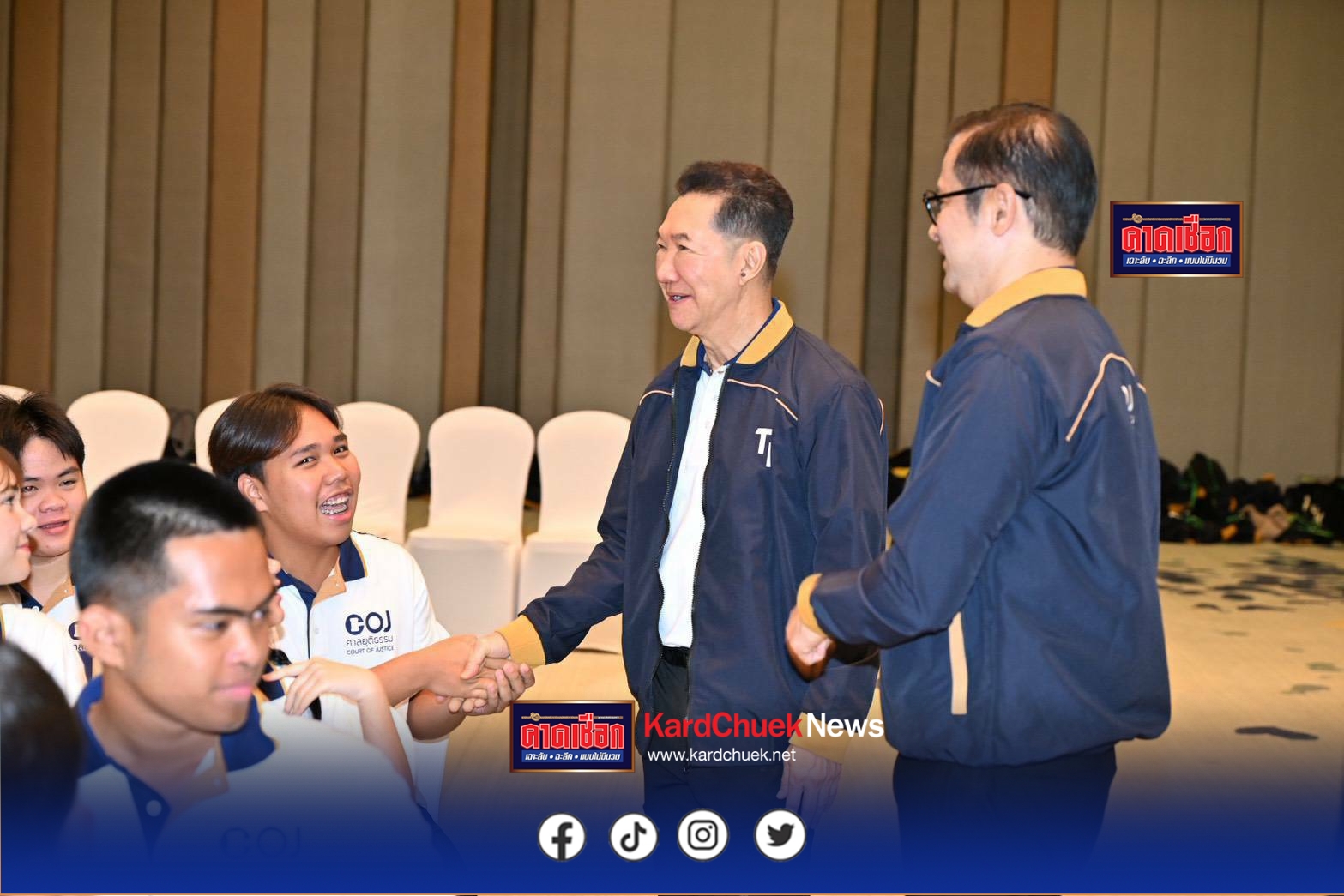 ประธานศาลฎีกาปิดค่ายต้นกล้าตุลาการ รุ่นที่ 14 ชื่นชมเยาวชน ปลูกฝังความรู้กฎหมาย มุ่งสร้างพลเมืองคุณภาพ – ปั้นกำลังสำคัญสู่อนาคตกระบวนการยุติธรรมไทย