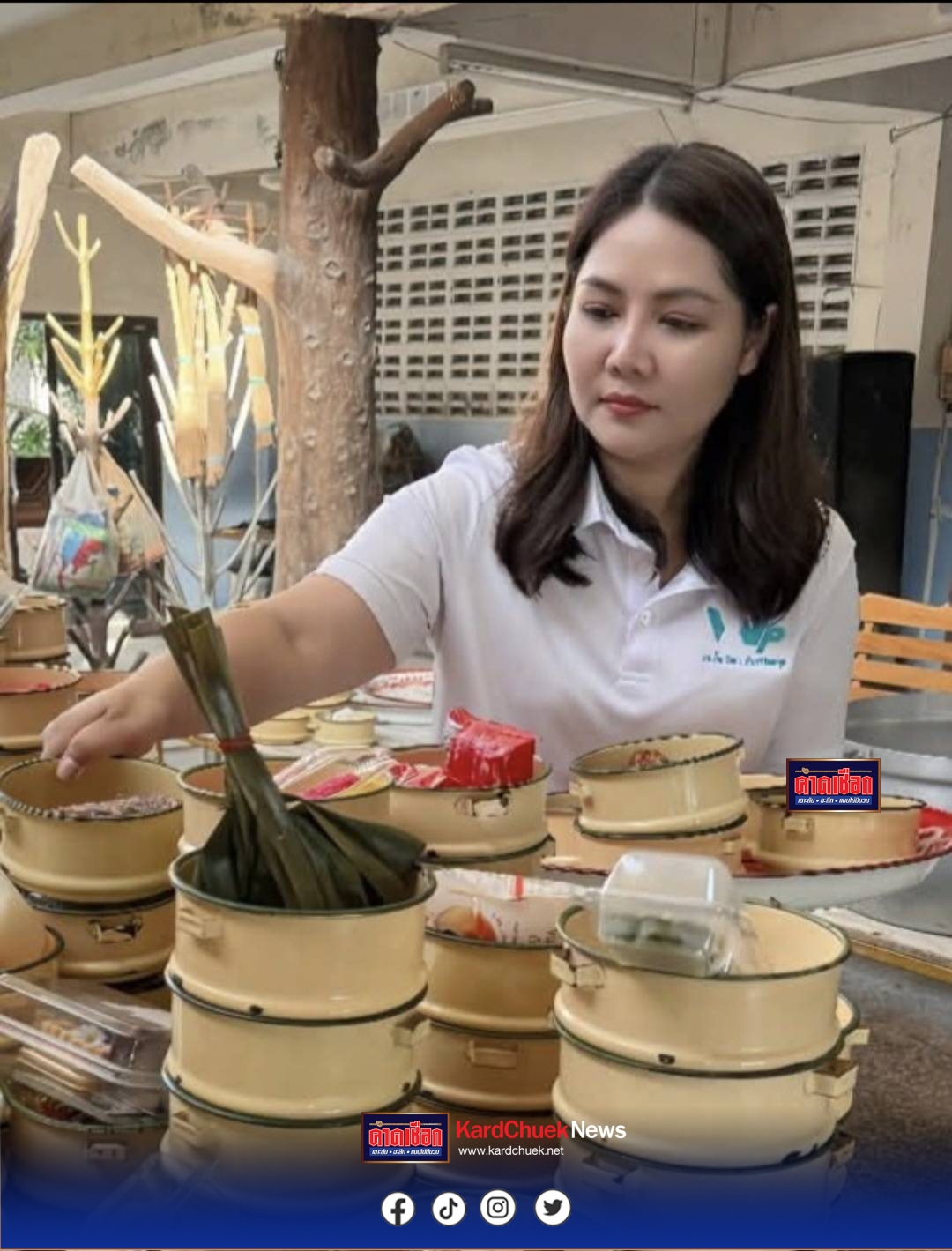 สจ.คนดังบ้านบึง ร่วมกิจกรรม วันวิสาขบูชาซึ่งเป็นวันสำคัญทางพระพุทธศาสนาที่ชาวบ้านยึดมั่นศรัทธาสืบทอดกันมายาวนาน