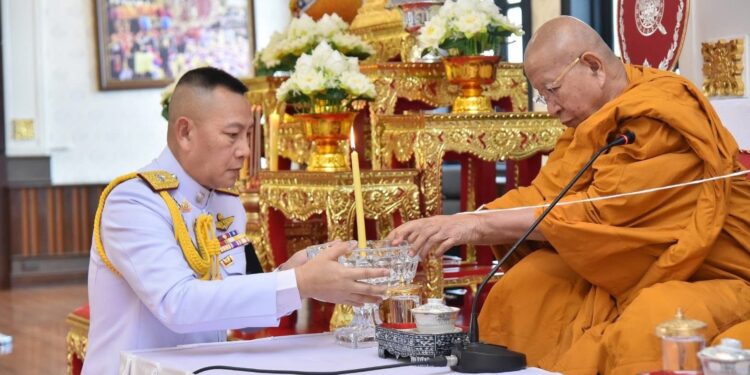 สำนักงานตำรวจแห่งชาติจัดพิธีเนื่องในโอกาสมหามงคลเฉลิมพระชนมพรรษา 4 รอบ    สมเด็จพระนางเจ้า ฯ พระบรมราชินี 3 มิถุนายน 2569