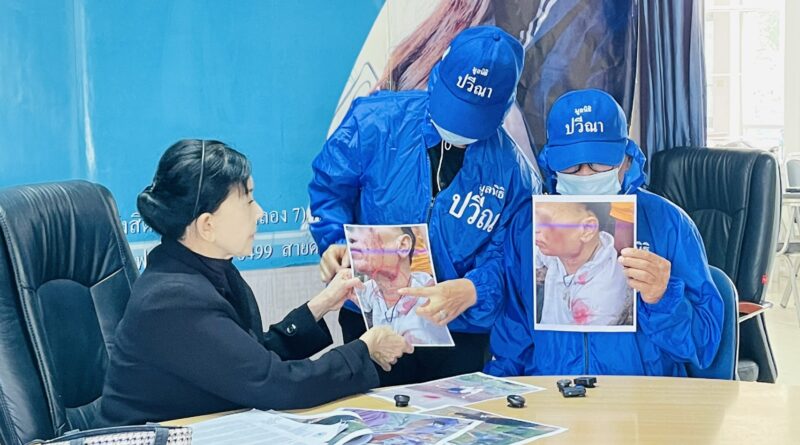 ปทุมธานี ลุงวัย63ปีร้อง”ปวีณา”ช่วยสายเคเบิลเกี่ยวคอรถล้มเจ็บสาหัสไร้เยี่ยวยาจากบ.สายเคเบิล