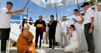 บอสน้ำพุ” พร้อม “บอสกิ๊บ”   จัดพิธีวางเสาเอกโครงการก่อสร้างโรงแรม PRIMARY WEALTHY PLUS มุ่งยกระดับบ้านบึงสู่ศูนย์กลางธุรกิจและการท่องเที่ยว