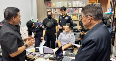 ป.ป.ส. เปิดยุทธการ “พิฆาตยาเสพติด” บุกทลายเครือข่าย “หนูเฉิน” สนธิกำลัง 8 จุด ยึดกระเป๋าเงินคริปโตฯ ตัดวงจรฟอกเงินมูลค่ากว่า 34 ล้านบาท