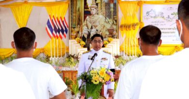 เรือนจำกลางระยอง จัดพิธีปิดการอบรมโครงการพระราชทาน “โคกหนองนาแห่งน้ำใจและความหวัง กรมราชทัณฑ์” รุ่นที่ 8/1 พร้อมปล่อยตัวผู้ต้องราชทัณฑ์ที่ได้รับพระราชทานอภัยโทษ จำนวน 100 คน