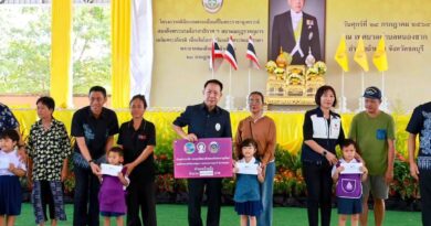 ผู้ว่าฯ ชลบุรี เปิดโครงการคลินิกเกษตรเคลื่อนที่ฯ เฉลิมพระเกียรติ รัชกาลที่ 10 นำบริการภาครัฐสู่เกษตรกรในพื้นที่