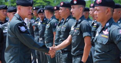 พล.ต.ท.ไตรรงค์ฯ” ตรวจเยี่ยมตำรวจครูฝึก ตชด.ค่ายศรียานนท์ และนักเรียนอบรมหลักสูตร กอส. ย้ำ Mindset ตำรวจที่ดีต้องมีวินัย รวดเร็ว โปร่งใสตรวจสอบได้ และยึดประชาชนเป็นศูนย์กลาง