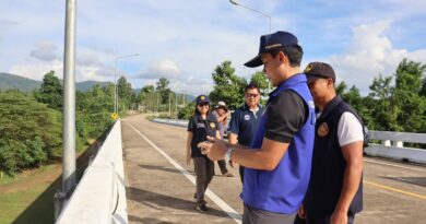 แม่ฮ่องสอน ผ่านได้แล้วกรมทางหลวงแจ้งเหตุสะพานเบลี่ย์ชำรุด ในทางหลวงหมายเลข 108 เปิดการจราจรได้ตามปกติแล้ว