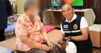 เทศบาลตำบลคลองตำหรุ ร่วมกับ อสม. ภาคเอกชน ลงพื้นที่เยี่ยมให้กำลังใจประชาชนกลุ่มเปราะบางในชุมชน ไม่ทิ้งใครไว้ข้างหลัง