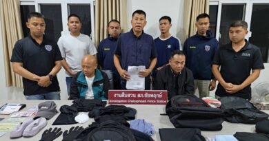 สืบชัยพฤกษ์ดักตะครุบ 2 โจรจีนบินลัดฟ้าล่าเหยื่อบ้านหรู ยึดอุปกรณ์ครบมือหวังลงมือซ้ำ