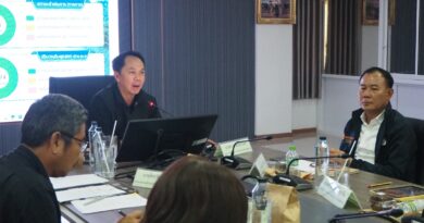 สมุทรปราการ เลขานุการรัฐมนตรีว่าการกระทรวงเกษตรและสหกรณ์ติดตามการบริหารจัดการน้ำแก้ไขปัญหาน้ำท่วม น้ำแล้ง ในพื้นที่จังหวัดสมุทรปราการ