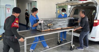 ปทุมธานี – ร่างฮลุนโซโล่ผ่าชันสูตรใหม่ถึงที่สถาบันนิติวิทยาศาสตร์แพทย์เร่งหาสาเหตุเสียชีวืต