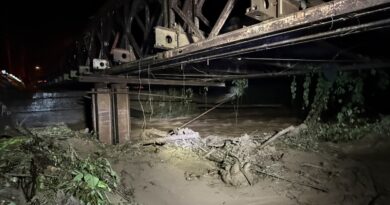แม่ฮ่องสอน คืบสะพานห้วยโป่งงดใช้ผ่านแค่คนเดิน