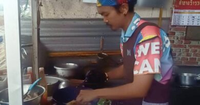 สกลนคร ก๋วยเตี๋ยวโกเกชามยักษ์ ตำนานก๋วยเตี๋ยว สูตรเป็นของตัวเองมานานกว่า 40 ปี เนื้อตุ๋น หมูตุ๋นต้มยำ รสแซบอีหลีชนิดไม่ต้องปรุง