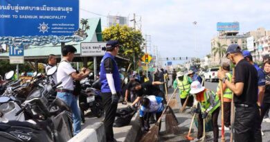 เทศบาลเมืองแสนสุข จัดโครงการพัฒนาเมืองสะอาด ประจำปีงบประมาณ 2569 ครั้งที่ 2 𝐁𝐢𝐠 𝐂𝐥𝐞𝐚𝐧𝐢𝐧𝐠 𝐃𝐚𝐲 ขับเคลื่อนความสะอาดและความเป็นระเบียบเรียบร้อยของเมือง จังหวัดชลบุรี