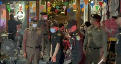 รรท.ผกก.สน.ห้วยขวาง’ เดินหน้าปูพรมสุ่มตรวจสถานบริการ-ผับ-บาร์ 5 ร้าน พบพนักงานร้านฉี่ม่วง 1 ราย ป้องปราม “นอมินี-สิ่งผิดกฎหมาย”