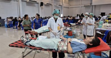 สมุทรปราการ- สโมสรโรตารีพระสมุทรเจดีย์ ร่วมกับสภากาชาดไทยและโรงเรียนป้อมนาคราชสวาทยานนท์ จัดโครงการบริจาคโลหิต ให้เลือด ให้ได้ ให้เลย