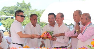 คึกคัก พิธีบวงสรวง “วันคเณศจตุรถี” วัดโพรงอากาศ “จิรวัฒน์-ราเชน” แจกทานข้าวสาร-น้ำดื่ม กว่า 300 ชุด ให้ชาวบางน้ำเปรี้ยว