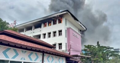 เพลิงไหม้อาคารเรียน โรงเรียนสวนกุหลาบธนบุรี