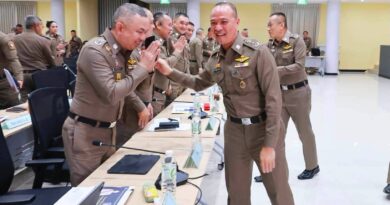 รองจเรตำรวจแห่งชาติประชุมกวดขันวินัยข้าราชการตำรวจทุกหน่วย