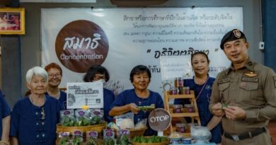 จากภูมิปัญญาชุมชนสู่โอกาสใหม่ “วิสาหกิจชุมชนวัดทางหลวง” ร่วมขับเคลื่อน OTOP ของดีเมืองนนท์ ให้คนรู้จักมากขึ้น