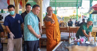 นครปฐม คนรักสัตว์ยิ้ม… เทศบาลนครนครปฐม ร่วมมือปศุสัตว์นครปฐม วัดไผ่ล้อมฯ จัดทำหมัน วัคซีนพิษสุนัขบ้า ฟรี ลดค่าใช้จ่ายครัวเรือน 