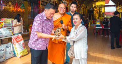 นครปฐม หลวงพี่น้ำฝน – เสธ.แก้ว ส.ส.นครปฐม เปิดตัวโมเดล “แมวจรหลวงพี่น้ำฝน”  