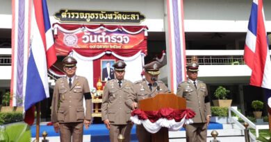 ตำรวจภูธรจังหวัดยะลา จัดงาน “วันตำรวจ” ประจำปี 2569 ประกอบพิธีทางศาสนาพุทธ–อิสลาม อุทิศส่วนกุศลแก่ตำรวจผู้เสียชีวิต พร้อมมอบประกาศเกียรติคุณแก่ตำรวจดีเด่นและภาคประชาชน