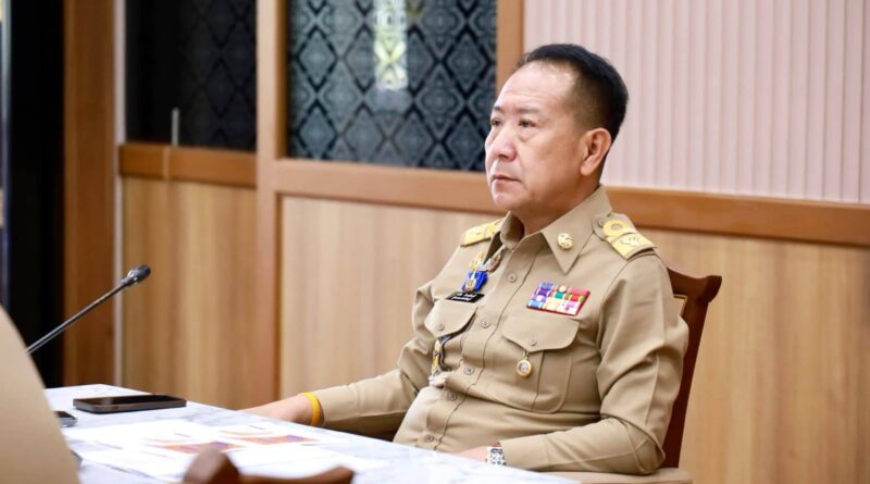 ผู้ว่าฯ ชลบุรี นำคณะร่วมประชุม SAT ติดตามสถานการณ์สาธารณภัย (กอปภ.ก.) ครั้งที่ 2/2570 ผ่านระบบสื่ออิเล็กทรอนิกส์