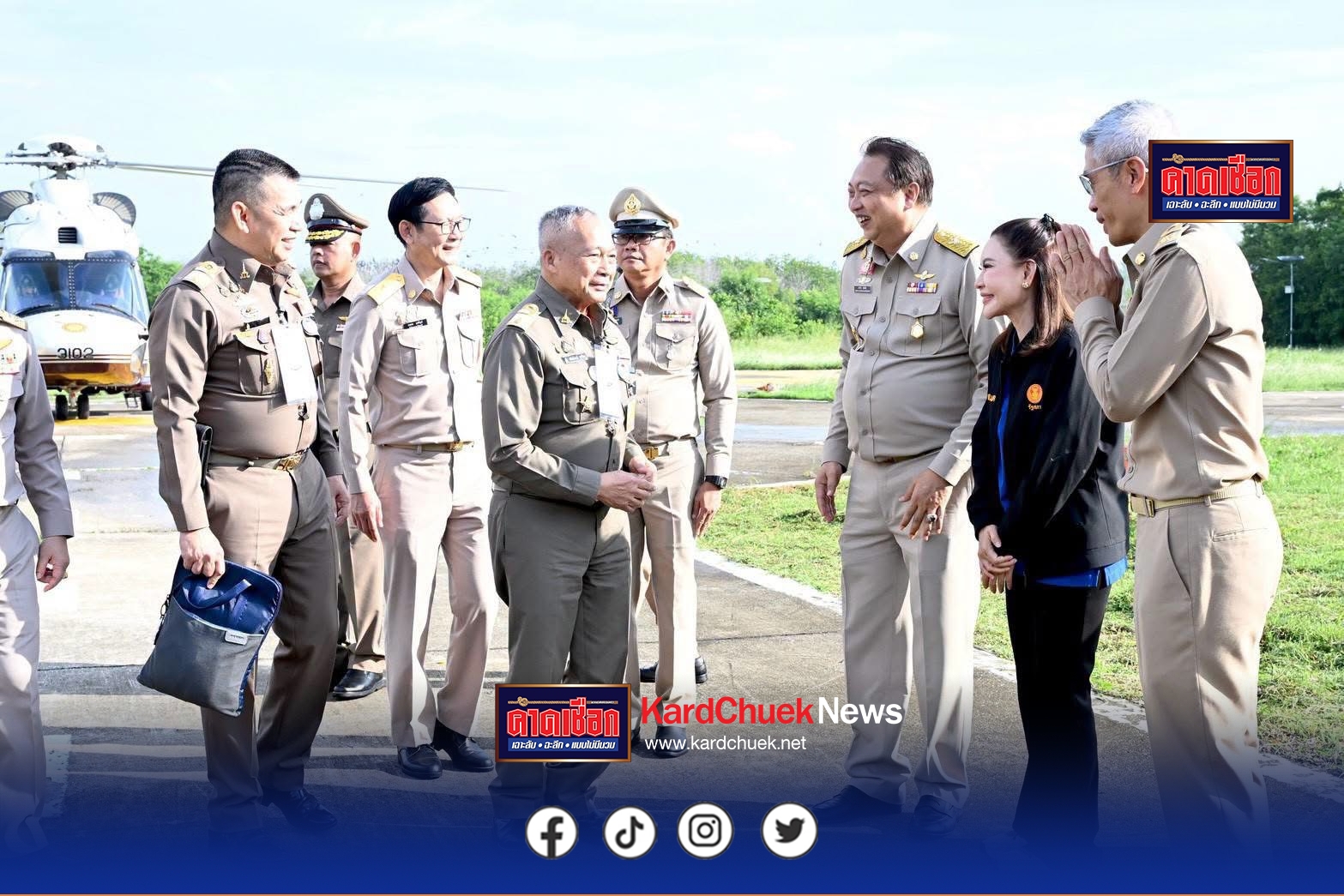 รมว.ทส. สุชาติ” ลงพื้นที่เพชรบุรี ติดตามโครงการพระราชดำริ “พัฒนาหุบกะพง–ห้วยทรายใต้” เพิ่มประสิทธิภาพแหล่งน้ำ ควบคู่ฟื้นฟูป่าไม้ สร้างประโยชน์ให้ชุมชนอย่างยั่งยืน