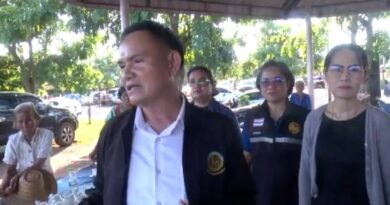 สกลนคร  นายก ทต.หนองหลวงเปิดศาลา 8 เหลี่ยมให้ชาวบ้านขายสินค้าฟรี